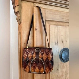 1950’s-1960’s Gator/Crocodile Handbag by Elysardo Madrid Mallorca Spain **RARE** - Picture 1 of 11