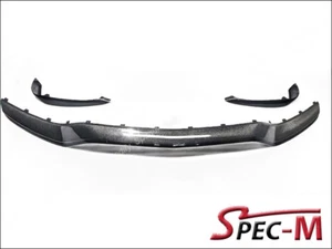 Borde de cubierta delantera de fibra de carbono para Mercedes W205 C63 AMG CF - Imagen 1 de 3