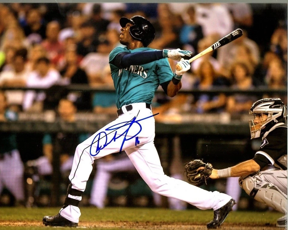 Austin Jackson Seattle Mariners Signed 8x10 Photo LOM COA (PH1493) — 第 1/1 张图片