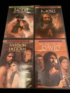 The Bible Collection (DVD, 2005) 4 DVD Lot TNT Moses, Jacob, David…Graded G - Bild 1 von 15