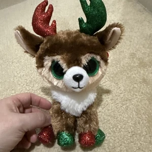 Ty Beanie Boo - "Kinley" das Rentier mit Etikett Hirsch Plüsch Weihnachten 2022 - Bild 1 von 7