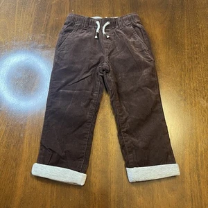 Gymboree 3T Brown Corduroy Pull-On Pants NWT - Picture 1 of 6
