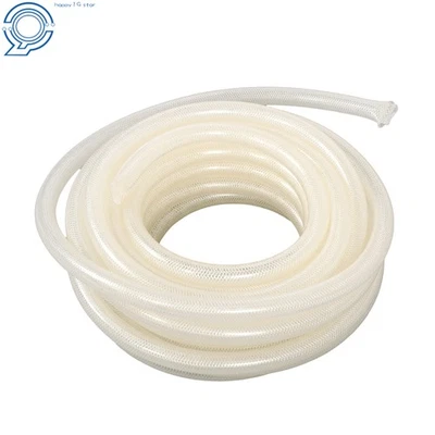 Flexible Clear Braided PVC Hose 3/4" ID x 1" OD 50ft, Heavy Duty High Pressure - Image 1 of 4