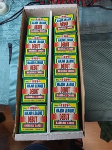 Ten 1989 Tops Opened Boxes - Picture 1 of 5