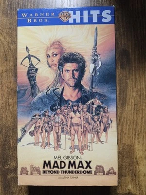 Mad Max Beyond Thunderdome VHS Warner Home Video 1986 Mel Gibson Tina Turner 1st - Image 1 of 3