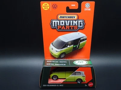 MATCHBOX 2025 PIEZAS MÓVILES VOLKSWAGEN ID BUZZ AMARILLO APERTURA PUERTA ESTUCHE H Foto 1 de 4