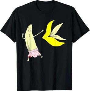 NEW! Funny Censored Banana Strip For Cute Peel Best Gift Idea Tee T-Shirt S-3XL - Picture 1 of 1