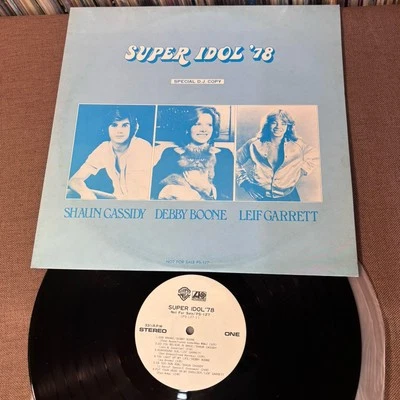 Promo-only Super Idol '78 JAPAN LP RECORD PS-127 Debby Boone / Shaun Cassidy - Image 1 of 4