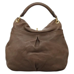 Miu Braunes Leder Handtasche Authentisch - Bild 1 von 24