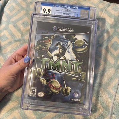 TMNT (Nintendo GameCube, 2007) CGC 9.9 !!!! SEALES. GRADED A++ ! NEW*** - Image 1 of 4