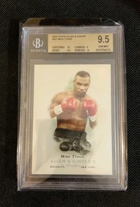 2006 Topps Allen & Ginter Mike Tyson Rookie RC #301 BGS 9.5 GEM 1st TOPPS - Picture 1 of 3