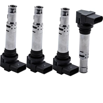 4pcs Ignition Coils for Audi A1 A3 1.4 VW Polo Jetta Golf BORA 1.4T 036905100A/B - Image 1 of 4