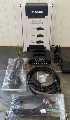TV Ears 5.0 Analog Wireless Voice Clarifying Headset System - Open Box - Image 1 of 4