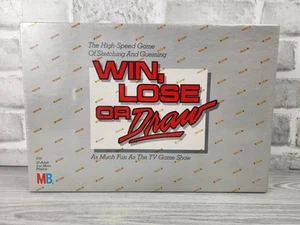 Win Lose or Draw Board Game by Milton Bradley 1987 New In Sealed Box - Picture 1 of 6