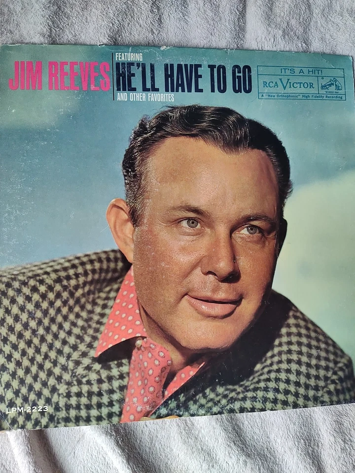 Jim Reeves He'll Have to Go and Other Favorites RCA Victor LPM-2223 Vinyl 1962 - Imagem 1 de 4