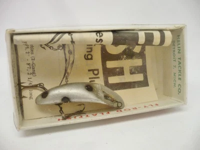 Nuevo n Caja Señuelo de Pesca De Colección Helin Fly-Rod Bebé Flatfish F5 Sl Caja de Dirección Antigua Foto 1 de 4