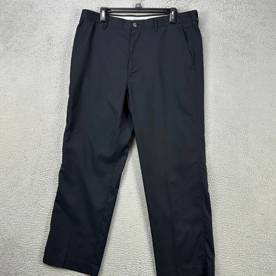 Pantalones de golf Callaway para hombre 36X30 negros chinos delanteros planos bolsillo recto atléticos Foto 1 de 4