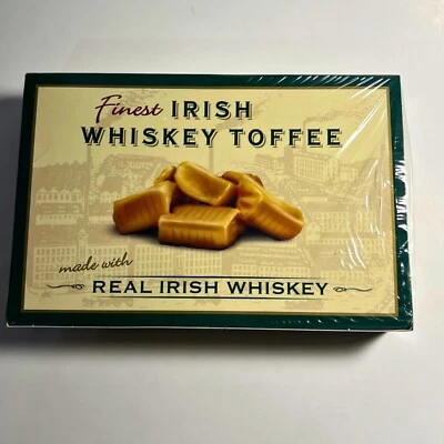 Caramelo de whisky irlandés con whisky irlandés 170 g hecho con whisky irlandés real Foto 1 de 4