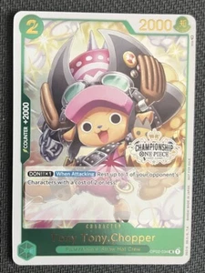 Tony Tony.Chopper OP02-034 Store Championship Alt Art One Piece Trading Card - Picture 1 of 10