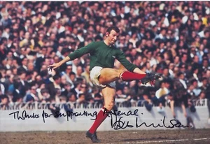 Bob Wilson Hand Signed Arsenal 12x8 Photo 1. - Picture 1 of 1