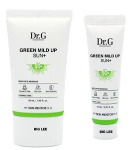 Dr.G Green Mild Up Sun+ SPF50+ PA++++ 50ml + 10ml (60ml) For Sensitive Skin - Picture 1 of 6