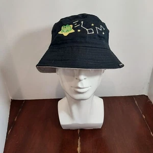 Albert The Frog Cosmic Momokakkoii Bucket Hat Adult Black - Picture 1 of 4