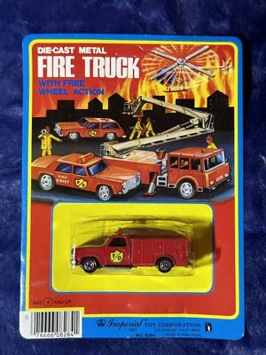 Vintage Imperial Toys 1981 Rescue Vehicle- Emergency Tv Show Squad 51 Fire Truck - Image 1 of 4