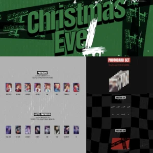 Stray Kids - Holiday Special Single Christmas EveL GLITTER PHOTO CARD SET - Picture 1 of 21