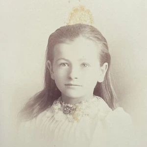 CABINET - gorgeous vignette of a young girl with an angelic face and just a hint - Picture 1 of 3