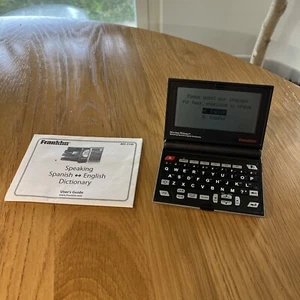 Franklin Merriam-Webster BES-2100N English/Spanish Dictionary W/ Voice WORKS - Picture 1 of 4