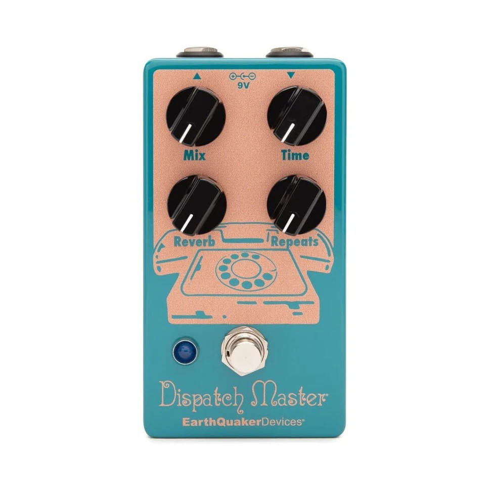 EarthQuaker Devices Dispatch Master V3 SR Delay and Reverb Pedal (Water Blue) - Image 1 of 1