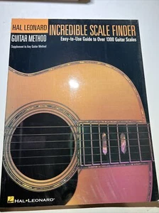 Hal Leonard: Incredible Scale Finder A Guide to Over 1,300 Guitar Scales - Bild 1 von 6