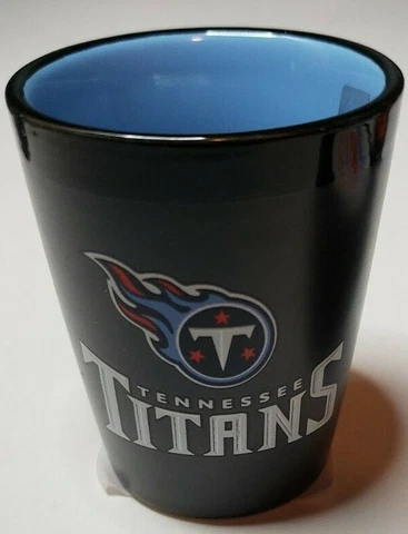 Tennessee Titans NFL Logo Collectible Ceramic Shot Glass / Mini Glass Cover