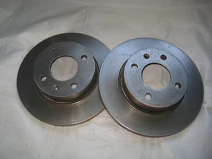 BREMSSCHEIBEN VORNE 236mm X2 PAAR passend für SKODA FAVORIT 1989 bis 1992 LUCAS 115430210 - Bild 1 von 1