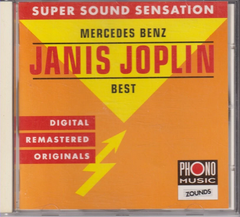 ZOUNDS - JANIS JOPLIN - Mercedes Benz - Best - rare audiophile CD 1995 - Bild 1 von 2