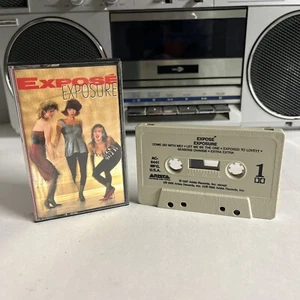 Expose - Exposure - 1987 Cassette - Synth-Pop - Arista - TESTED - Picture 1 of 2