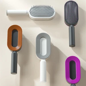 Self Cleaning Hair Brush For Women - Picture 1 of 11