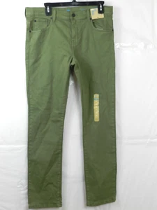 There About Denim Jeans Boys Size 20 Regular Advanced Flex 360 Slim Fit Green - Picture 1 of 8