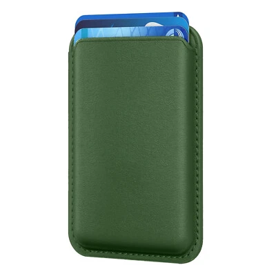 Portatarjetas Magnético para iPhone 16 15 Pro Max 14 13 12 Cuero Envío el Mismo Día Foto 1 de 4