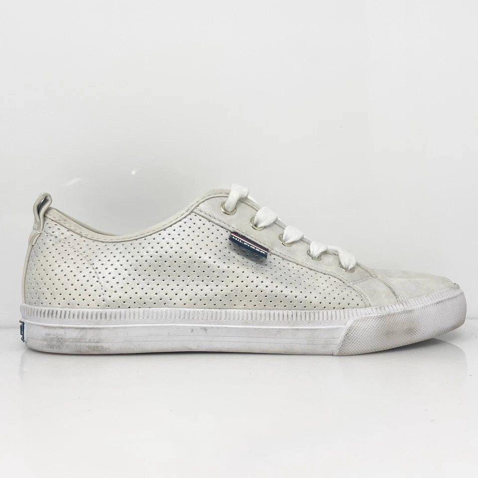 Tommy Hilfiger Niños Laniel Gris Con cordones Parte Superior Baja Informales Zapatos Tenis Talla 6C Foto 1 de 4