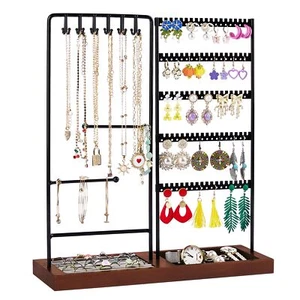 Jewelry Holder Organizer Stand Tree for Earring Necklace Ring Bracelets Displ... - Picture 1 of 7