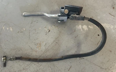 1985 Honda FourTrax 250 TRX250A OEM Master Cylinder and Brake Hoses 250 86 87 88 Foto 1 de 3