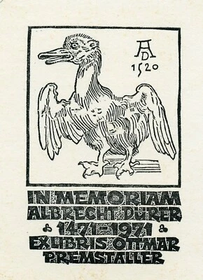 In Memoriam Albrecht Dürer, Exlibris Exlibris von Dolatowski, Zbigniew, Polen - Bild 1 von 3