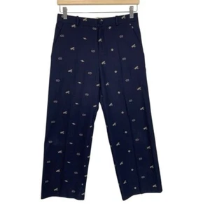 Gucci Boys Double G Logo Embroidered Straight leg Pants Size 12 Kids - Picture 1 of 10