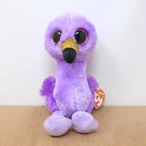 Raro Ty Beanie Boos Boo - Fifi the Flamingo Peluche Juguete Suave Exclusivo de Claire's 6" - Imagen 1 de 9