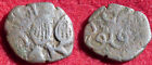 Afghanistan Kabul late copper civic falus unlisted 2 leaves 1296AH Zeno 329285