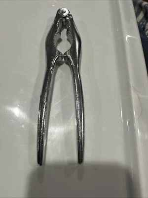 Norpro Chrome Nut / Lobster Cracker - Seafood Shellfish Crab Almond Sheller Japa - Image 1 of 3