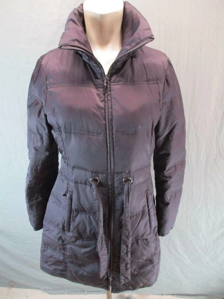Abrigo Parka Kenneth Cole Reaction Talla S Mujer Negro Aislado Cálido GR6204 Foto 1 de 4