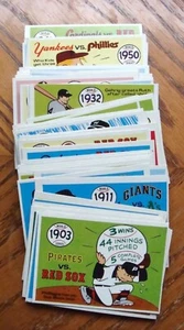 1968-70 BASEBALL FLEER WORLD SERIES CARDS #1 THRU #66 EXMT   UPDATED 8/18/25 - Picture 1 of 165