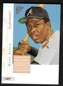 2003 Hank Aaron Topps Gallery Artist Proof Bat Relic /25 Refractor Artifact ARHA - Picture 1 of 4